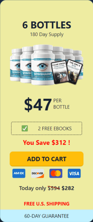 VisiSharp 6 bottles